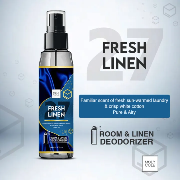 Fresh Linen Room & Linen Deodorizer Room Spray Home Hotel Scent
