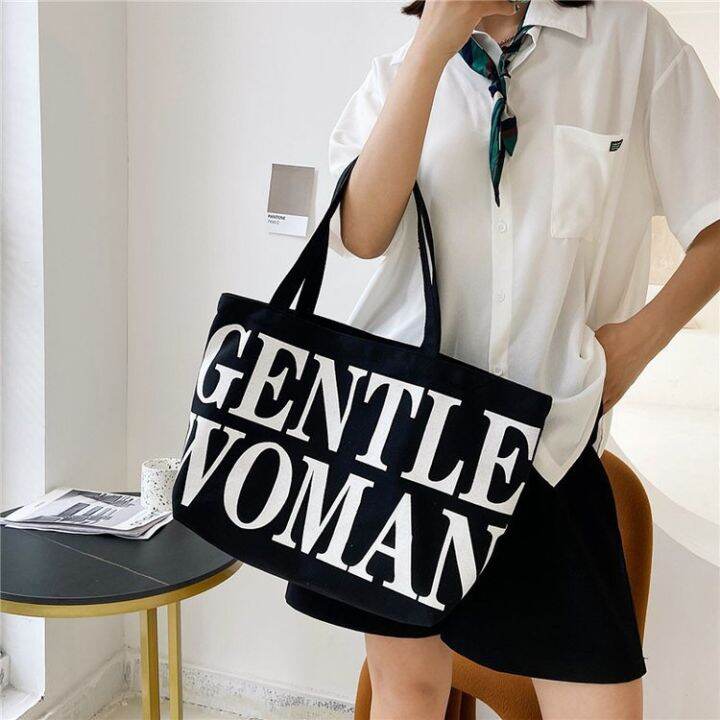 พร้อมส่งจากไทย-กระเป๋าผ้า-สะพาย-tote-bag-ผ้า-canvas-gwgentlewomen-ใส่ของได้เยอะ-มีหลายลาย-l-ronin