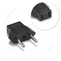 1pc US To EU Plug Adapter Socket 2pin Euro European AC Outlet US Janpan To EU Plug Power Adapter Converter Electrical Socket