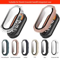 Full Coverage Tempered Film Case For Xiaomi Mi Band 8/8 NFC Screen Protector Cover Protection For Xiaomi Mi Smart Band 8 Smartwatches