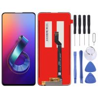 【CXZ】หน้าจอ LCD ของ OEM สำหรับ ASUS Zenfone 6 (2019) ZS630KL พร้อม Digitizer ประกอบเต็มตัวเครื่อง (สีดำ)