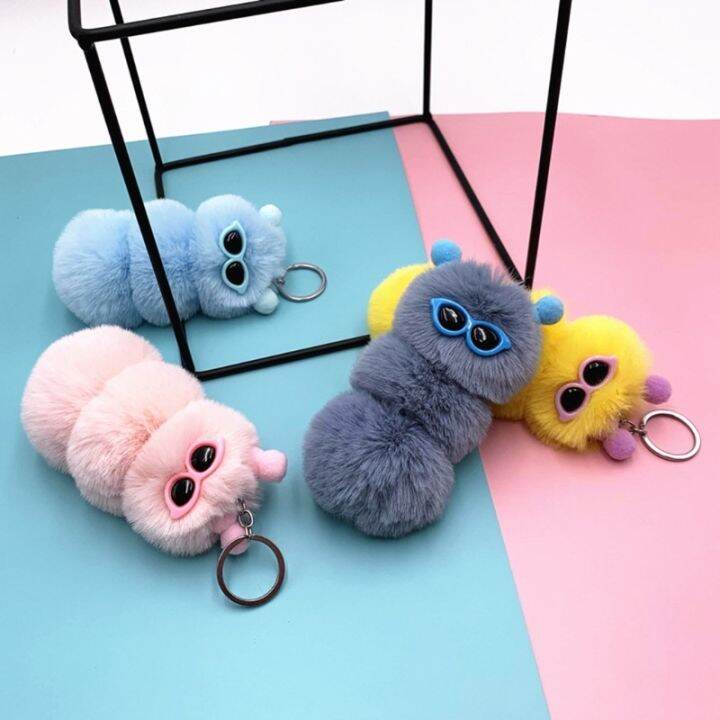 1pc-15cm-6inch-mini-caterpillar-soft-cotton-miniature-stuffed-caterpillar-tiny-joint-doll-plush-keychain-backpack-pendant