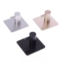 Kitchen Towel Hanger Self Adhesive Door Hook Waterproof Bags Key Rack Door Wall Hook Aluminum Wall Hooks Adhesives  Tape