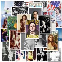 Singer Lana Del Rey Stickers Born To Die Honeymoon Paradise for Laptop Luggage Car Skateboard Helmet Waterproof Decals