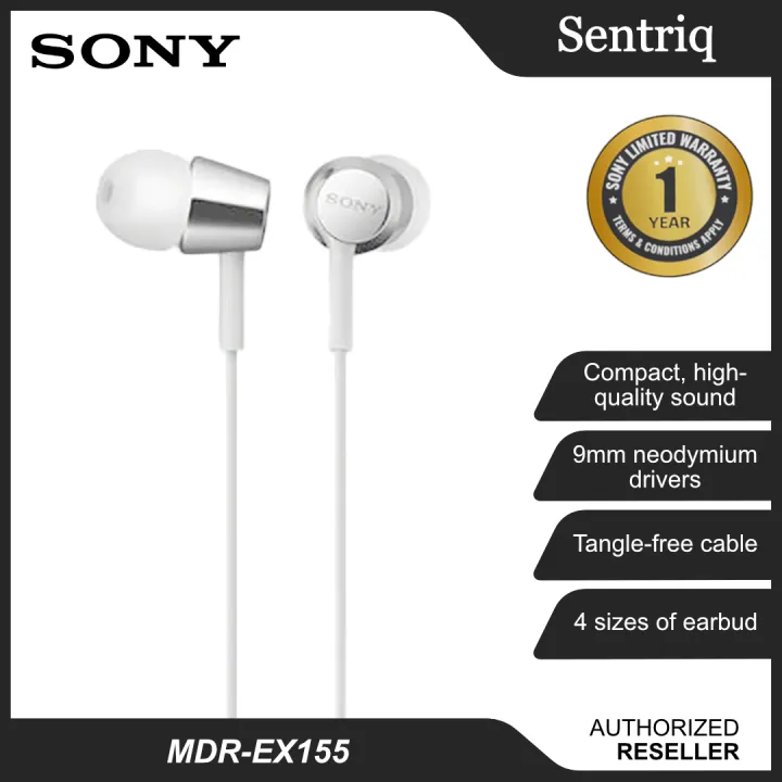 超格安一点 SONY MDR-EX155 W