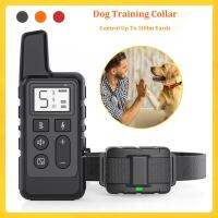 ZZOOI Electric Dog Training Collars For Small  Big Dog Trainings Collars  Remote Control 500 Yards Pet Products Waterproof Dog Collars