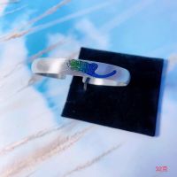 [COD] No. 5202 pure silver 9999 low-temperature roasted blue ginkgo leaf ladys open bracelet weighing about 34g