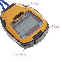 Professional Stopwatch 3 Rows 100 Laps 11000 Seconds Digital Sport Counter Timer Professional Athletics Stopwatch