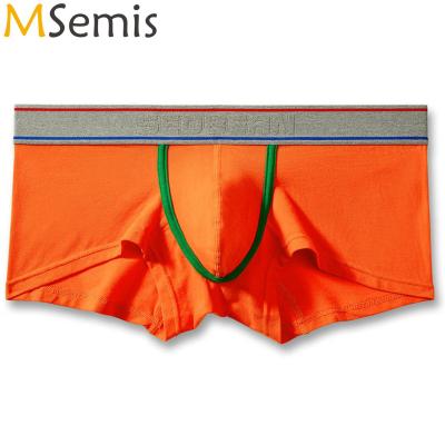 Swimwear Mens Swimsuit Funny Letter Printing Boxer Briefs for Swimming Low Rise Bugle Pouch Underpants Swim Shorts Underwear Swimwear