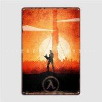 Celestineor ปรับแต่ง Half Life ป้ายโลหะโปสเตอร์สำหรับตกแต่งคลับหรือปาร์ตี้