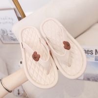 Homeplus Summer Women Comfortable Cut Bear Flip-flop（selipar ） House Slippers Indoor outdoor Beach Flip-flops Slipper