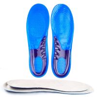 1Pair Silicone Anti Slip Gel Soft Sport Shoe Insole Pad Men/Women Size Orthotic Arch Support Massaging Insole