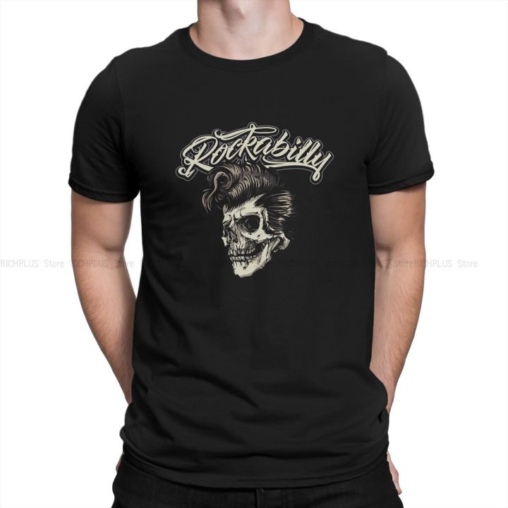 rockabilly-skull-men-tshirt-rock-art-crewneck-tops-t-shirt-funny-birthday-gifts