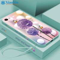 XiaoXin สำหรับ VIVO y71i y55 y53 y66 Y83 Y71 Dandelion ดอกไม้ตรงขอบเลนส์รวมทุกอย่างซิลิโคนนุ่มกันกระแทกเคสโทรศัพท์