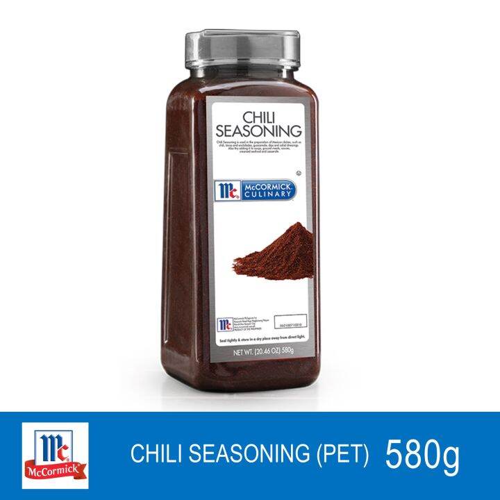 McCormick Chili Seasoning PET Bottle 580G Lazada PH