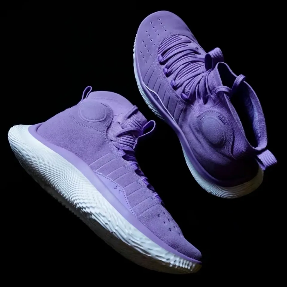 curry 5 men purple