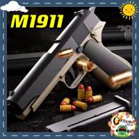 ปืนของเล่น ปืนพก ปืนของเล่นเด็ก ปืนคัดปลอก นำกระสุนออกโดยอัตโนมัติ M1911