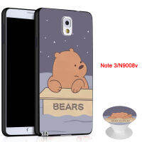 คู่การ์ตูนสำหรับ Samsung Galaxy Note 3/N9006/N9005 360 ° ป้องกันเต็มรูปแบบเคสซิลิโคนกันกระแทกโทรศัพท์เคสโทรศัพท์สำหรับ Samsung Galaxy เคสโทรศัพท์ฟรีรูปแบบเดียวกันถุงลมนิรภัยโทรศัพท์และเชือก