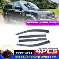 รถ Windows Visor สำหรับ Range Rover Sport L320 2006 ~ 2013 2007ประตู e Deflector Guards ฝาครอบกันสาดฝนคิ้วอุปกรณ์เสริม