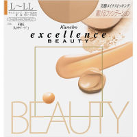 ญี่ปุ่น Kanebo Cosmetics Excellence Beauty ถุงน่องสีเบจฝรั่งเศสถุงน่องธรรมดา Abies5Star