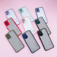 ออปโป้ A94 เคสกันกล้องขอบสี งดเลือกสี  รุ่น oppo A15 A15S A3S A5S A12 A7 F9 A52020 A92020 A92 A52 A93 Realme5 c3 5i Reno4 ReNO4 Reno2f A53 vivo Y17 Y12 Y15 Y30 Y50 Y31 V19