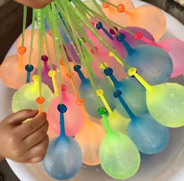 ลูกโป่งน้ำ-ลูกโป่งน้ำสงกรานต์หลากสี-water-balloon