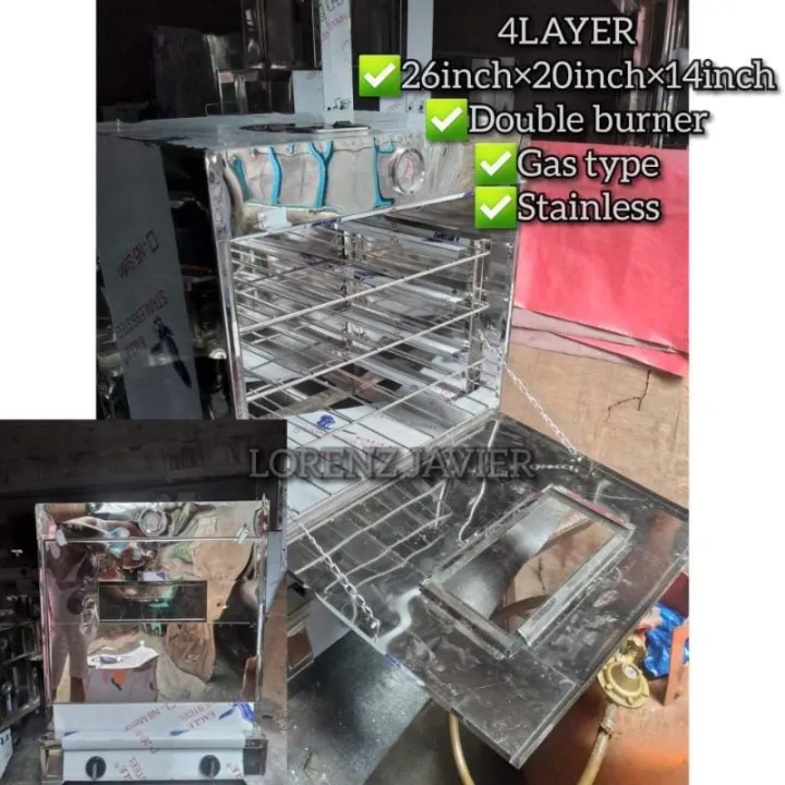 oven for baking cake and bread 4LAYER GAS TYPE OVEN 15X20x Lazada PH