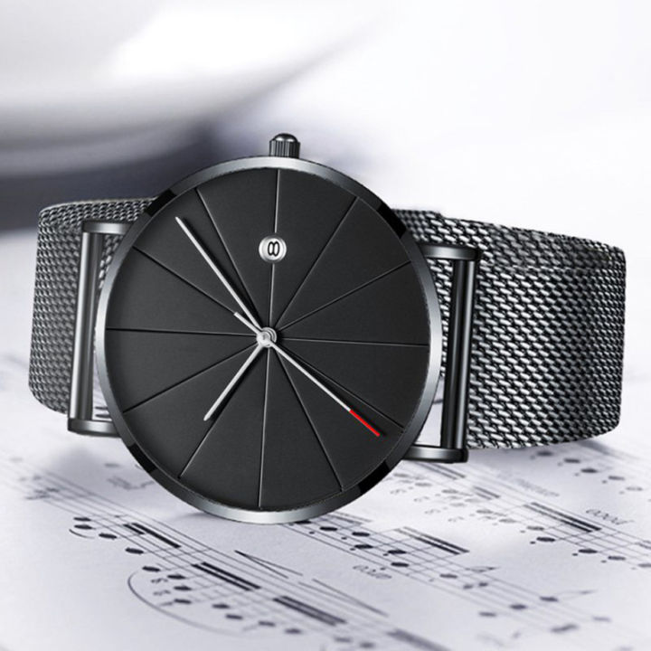 xinsu-นาฬิกาควอตซ์ลำลองธุรกิจระดับไฮเอนด์มีสไตล์-นาฬิกาข้อมือบางเฉียบจัดส่งที่รวดเร็ว