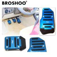 ☃✇ BROSHOO Car Styling Universal Automotive Non-Slip Pedals Manual Automatic Throttle Pedal Brake Auto Decoration 3Pcs/Set