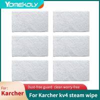 【LZ】▪  Microfibras Absorventes de Água para Karcher Kv4 Vapor Mop Panos Robot Aspirador Peças de Reposição Sem Perda de Cabelo Acessórios