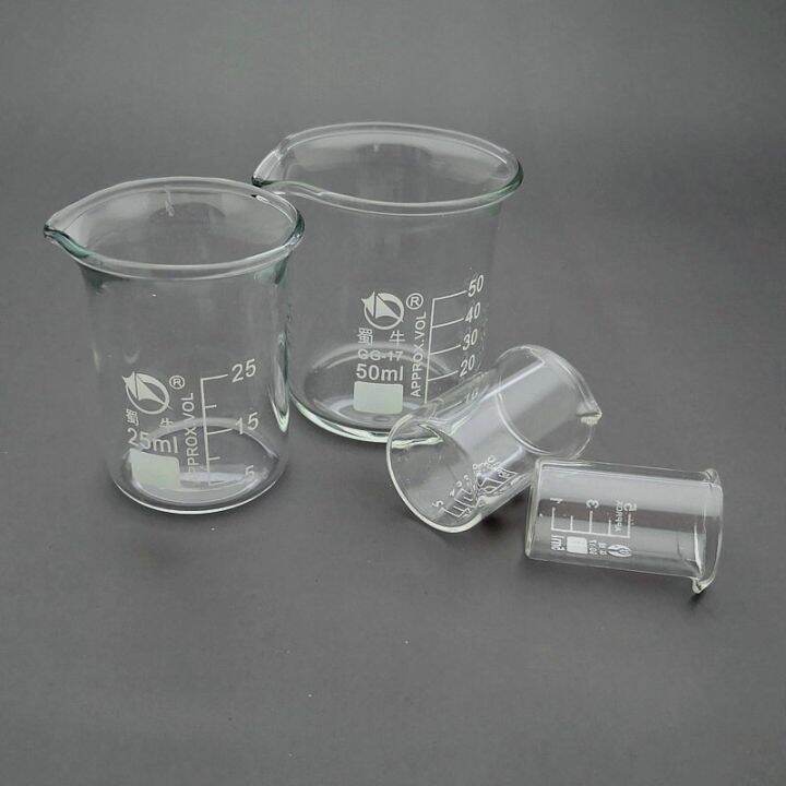 Containers Medicine Measuring Clear Cup Glass Measuring Laboratory