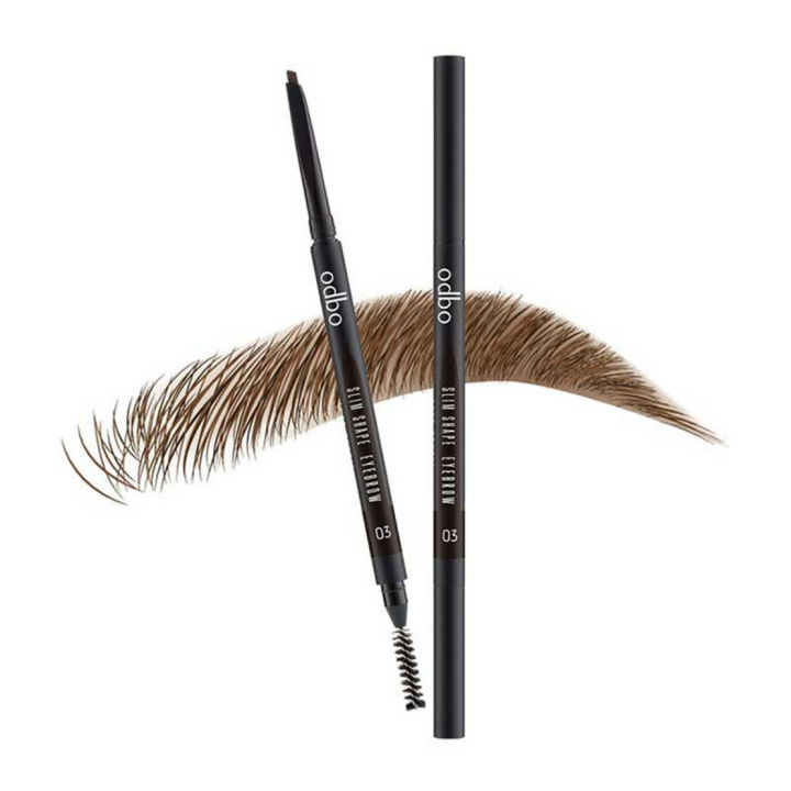 od703-odbo-slim-shape-eyebrow-auto-pencil-0-1g-ดินสอเขียนคิ้วแบบแท่งหมุนระบบออโต้ล็อค