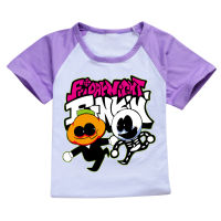 Boys Girls 2021 Summer Clothing Set Funny Friday Night Funkin Kids Sports T shirt+Pants 2piece set Baby Clothing outfits Pyjamas