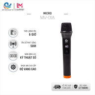Micro không dây, mích hát karaoke MV01, mích chuyên dành cho mọi loa kéo thumbnail