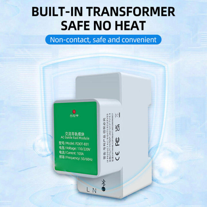 pcbfun-เครื่องวัดมิเตอร์มิเตอร์วัดค่าพลังงานไฟฟ้าอัจฉริยะ-tuya-ac-เฟส-din-rail-เดียว-wifi-เครื่องวัดการบริโภคไฟฟ้าโวลต์แอมป์มิเตอร์อัจฉริยะ