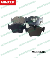 ผ้าเบรก หน้า (brake pad) BMW 3series E90 320i-330i  ปี 2005 - 2008