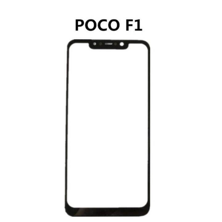 qc-สำหรับ-xiaomi-poco-f1-f2-pro-x2-f3-x3-pro-nfc-กระจกภายนอกหน้าจอสัมผัสด้านหน้า-lcd-อะไหล่แผง-oca