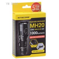 Pro +++ Nitecore ไฟฉาย MH20 Cree XM-L2 U2 1000 lumens แท้ ชาร์จ USB ราคาดี ไฟฉาย แรง สูง ไฟฉาย คาด หัว ไฟฉาย led ไฟฉาย แบบ ชาร์จ ได้