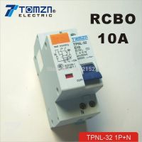 【YF】♨✜№  DPNL 1P N 10A 230V  50HZ/60HZ Residual current Circuit breaker with over and Leakage protection RCBO