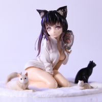 14เซนติเมตร DCTer Koyafu Catgirl Mia เซ็กซี่อะนิเมะสาวรูปพื้นเมือง Skytube Nekomusume Miya รูปการกระทำการเก็บรุ่นตุ๊กตาของเล่นของขวัญ