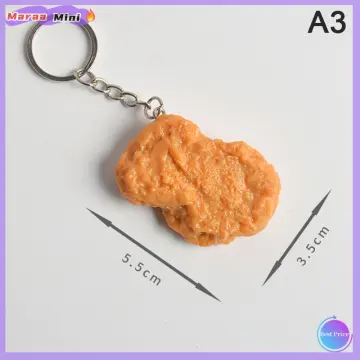 Chicken clearance nugget keychain