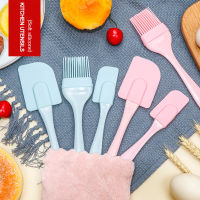 Hittime 3Pcs/Set Cake Spatula Kitchen Utensils Silicone Scraper Baking Tools Cooking Supplies Kitchen Pastry Tools Kitchen Baking Multi Purpose Tools