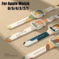 rfgykdtg Silicone Strap For Apple Watch band ultra 49mm 44mm 40mm 38mm 42mm 41 45mm Strap correa wristband bracelet iWatch 3 4 5 se 6 7 8