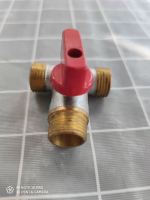 รับคูปอง99ส่งฟรี！มินิบอลวาล์ว 3 ทาง (ผผผ.) 1/2 นิ้ว (4หุน) Mini Ball Valve (MMM) 1/2"Water system Home appliances Garden