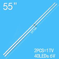 New 2PCS/lot For 55 inch LCD TV A0T-55-NU7100-2X40-3030C BN96-45913A BN96-46033A 55NU7100 55NU7300 UE55NU7100 UE55NU7300 Electrical Circuitry Parts