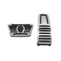 Steel Foot Pedal For Maserati Ghibli Quattroporte 2014 2015 2016 2017 Stainless Steel Gas Brake Footrest Pedal Pad Pedal Set