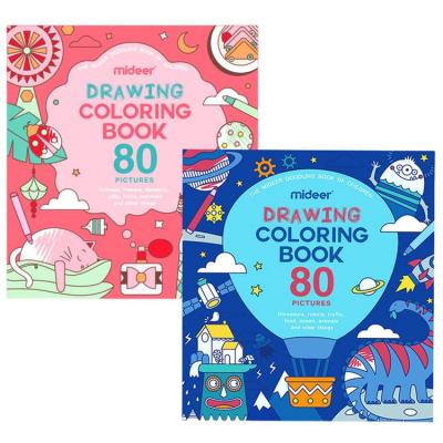 Children Coloring Books Drawing Books Early Learning Geometric Educational Toys Drawing Practice Food-Grade Ink Art Craft Gift for Kids Boys Girls Beginners amicable