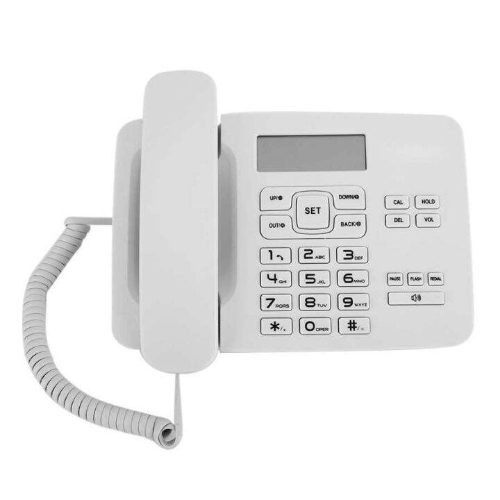 FISHERMAN Telephone Landline Large Button Hands-Free Large Screen Clear ...