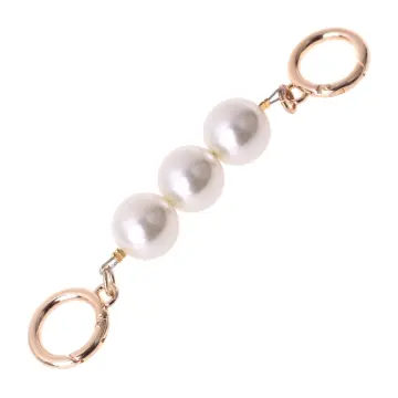 Golden Pearl Strap Extender for Pochettes/clutches/purses 