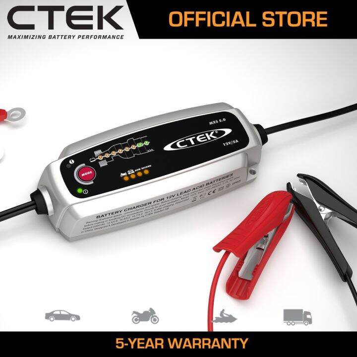 CTEK MXS 5.0 Car Smart Battery Charger Lazada PH